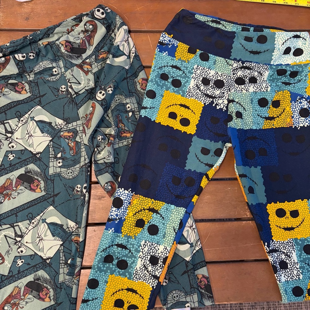 LuLaRoe Nightmare before Christmas leggings set